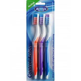 Control Action Toothbrushes Medium 3 Pcs - MazenOnline